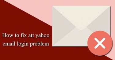at&t yahoo email login issue