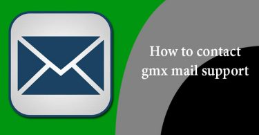 contact GMX mail support