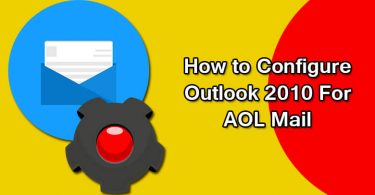 configure Outlook with AOL mail