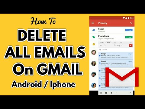 delete all email in Gmail app