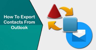 export contacts in Outlook