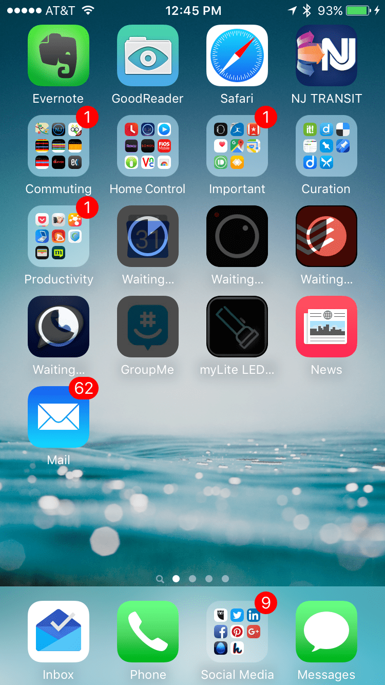 iphone gray apps