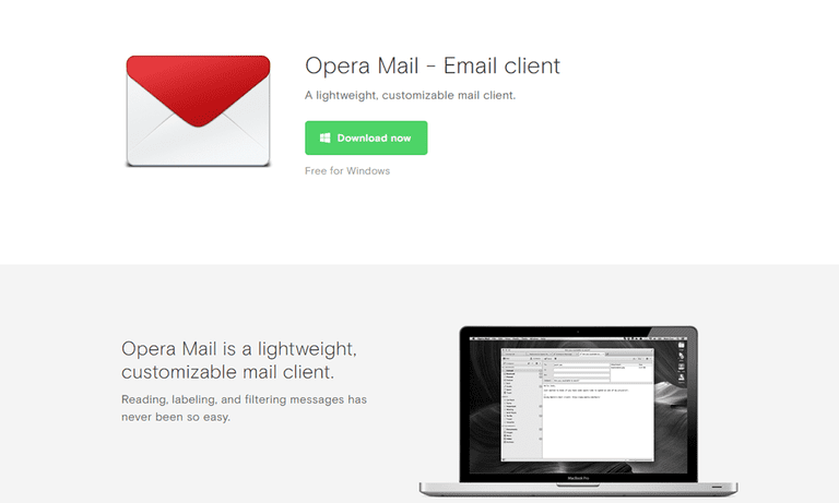 opera mail email client