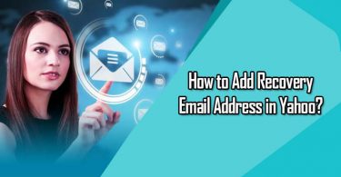 Add Recovery Email Address in Yahoo